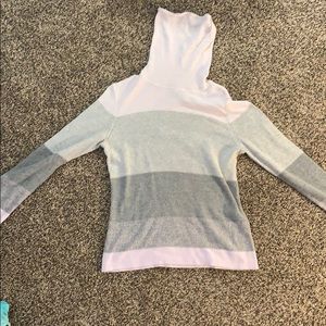 This is a slightly used turtleneck sweater, comfy